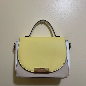 Steve Madden Yellow and Tan Women's Bag